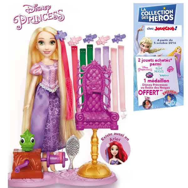 Set creazione Parrucchiere Disney Principesse