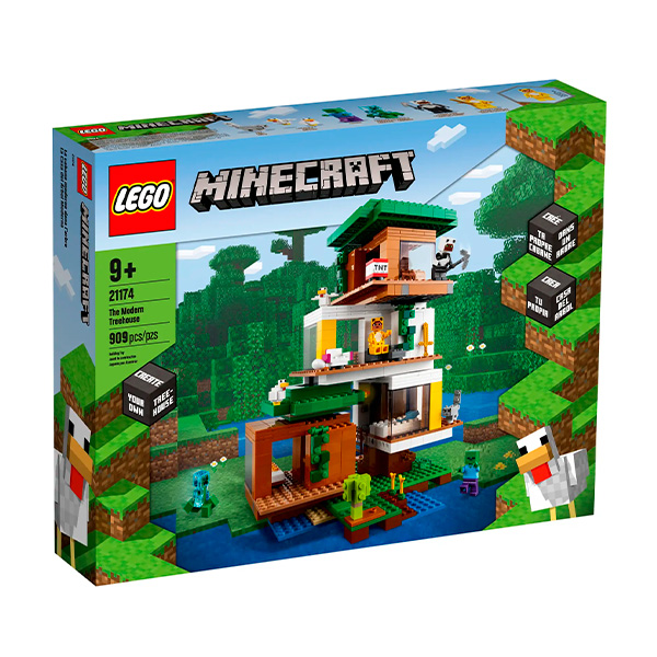  LA CASA SULL&acute;ALBERO MODERNA - LEGO MINECRAFT
