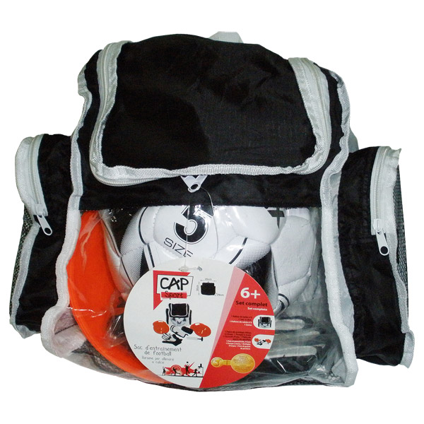 Zaino d&acute;allenamento di calcio