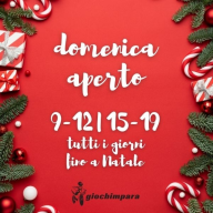 Domeniche aperti fino a Natale
